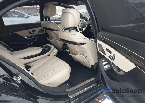 2015 Mercedes-Benz S 550 4Matic из США, поврежденный, VIN WDDUG8FB3FA120307